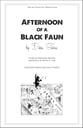 Afternoon of a Black Faun Concert Band sheet music cover
